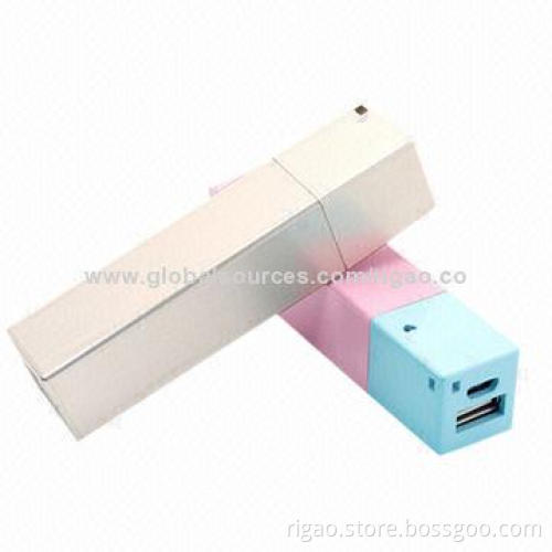 Universal USB Portable Power Bank, 2600mAh for Cellphone